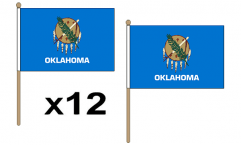 Oklahoma Hand Flags